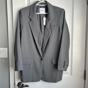 Ricki's Relaxed Blazer in Poppy Seed